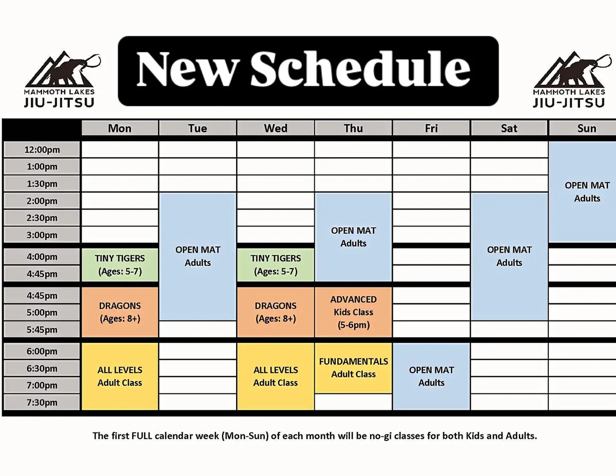 Mammoth Lakes Jiujitsu facility image