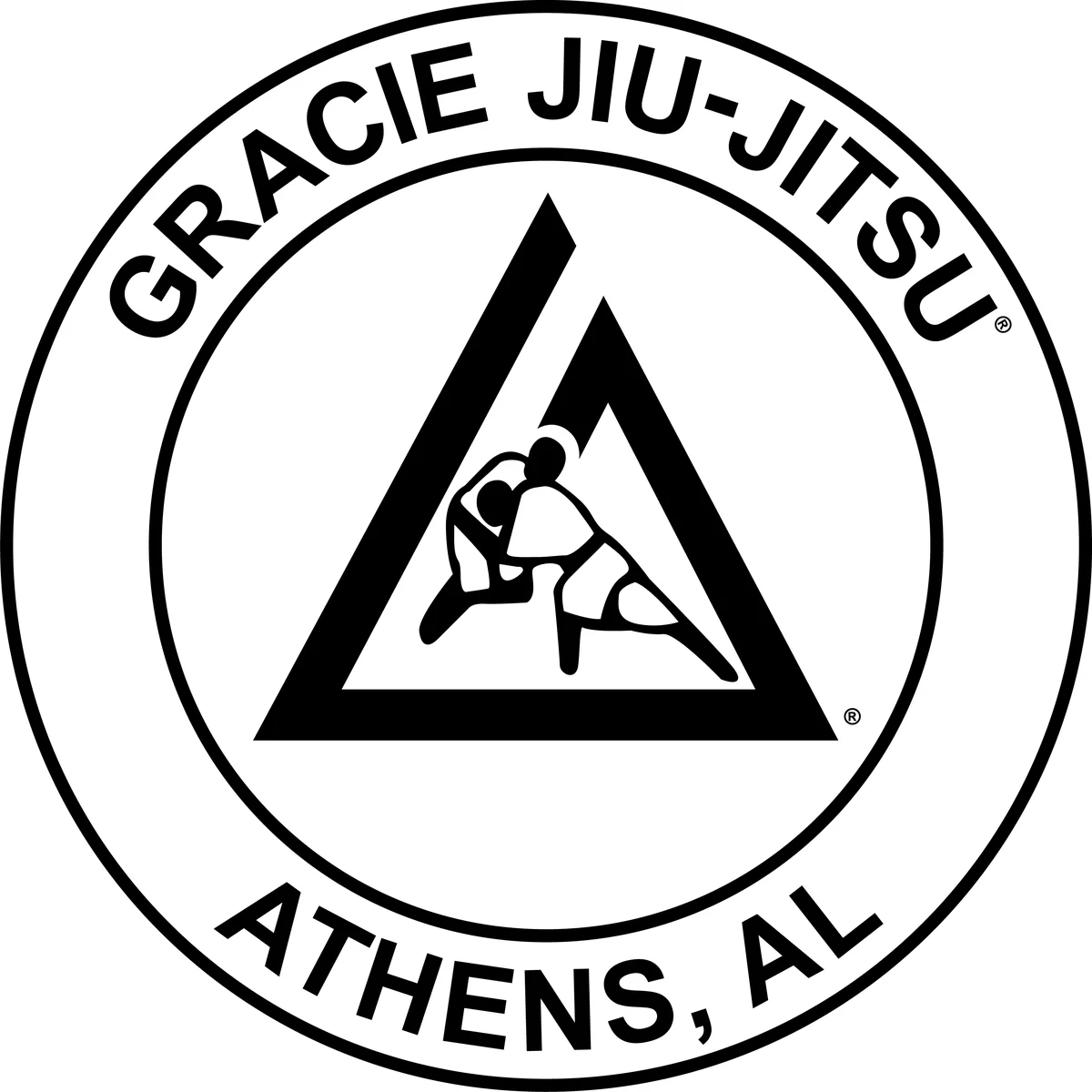 Gracie Jiu-Jitsu Athens Alabama academy logo