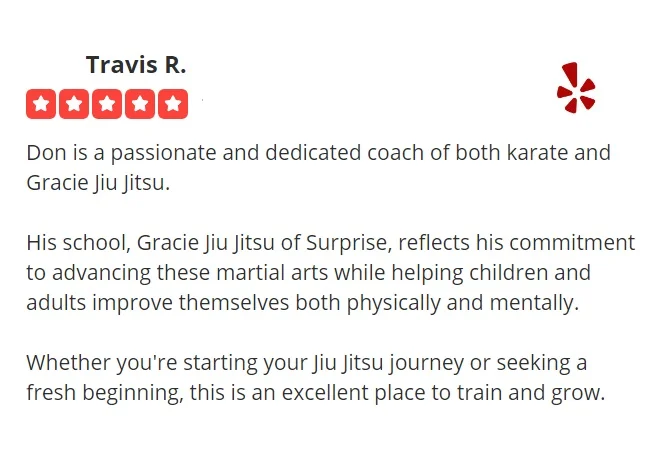 S.E.T. Martial Arts / Gracie Jiu-Jitsu Surprise facility image