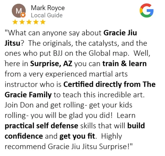S.E.T. Martial Arts / Gracie Jiu-Jitsu Surprise facility image