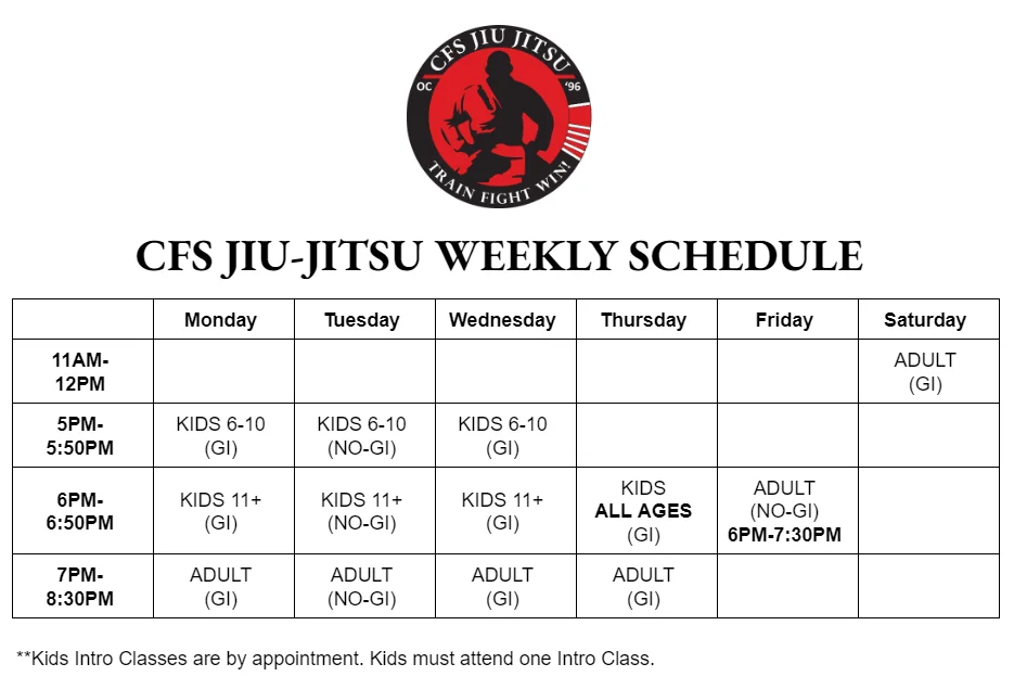 CFS JIU JITSU facility image