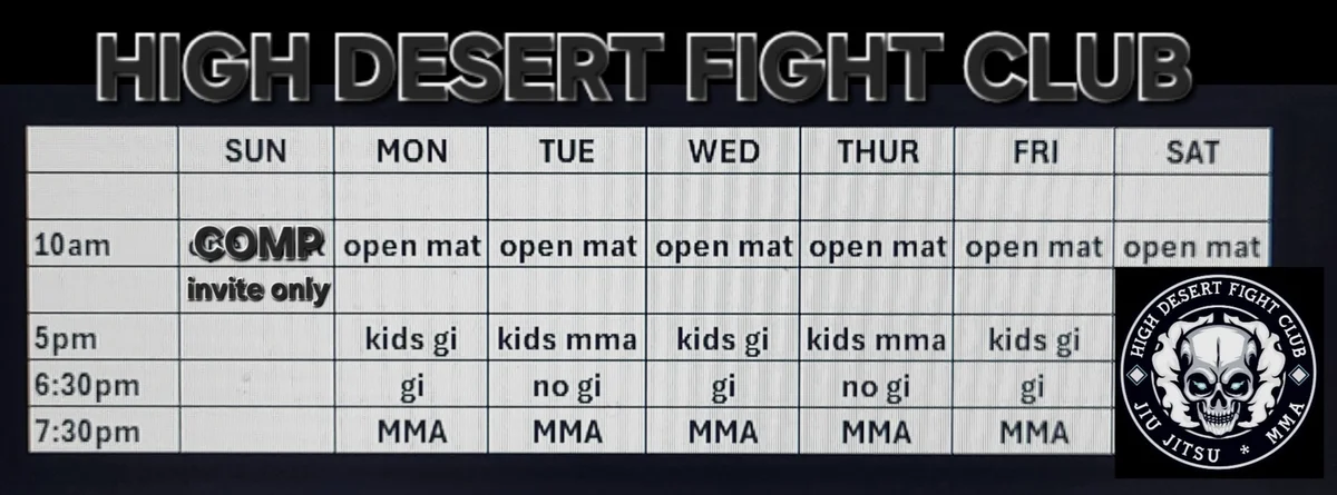 High Desert Fight Club facility image