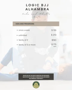 Logic Brazilian Jiu-Jitsu Alhambra facility image