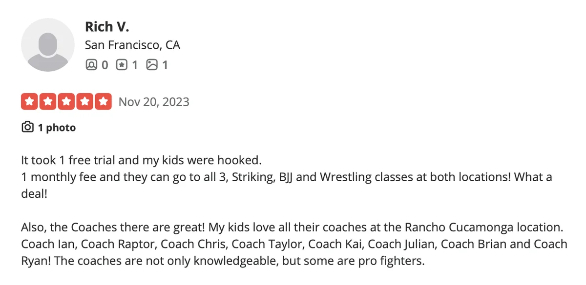 Millennia MMA - Chino Hills facility image