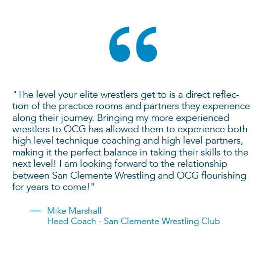 Orange County Grappling (“OCG”) facility image