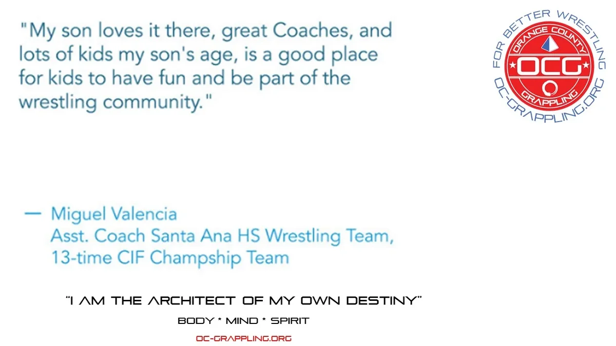 Orange County Grappling (“OCG”) facility image