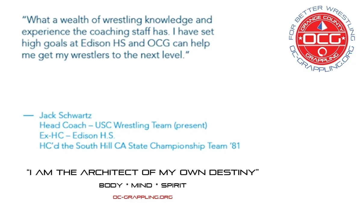 Orange County Grappling (“OCG”) facility image