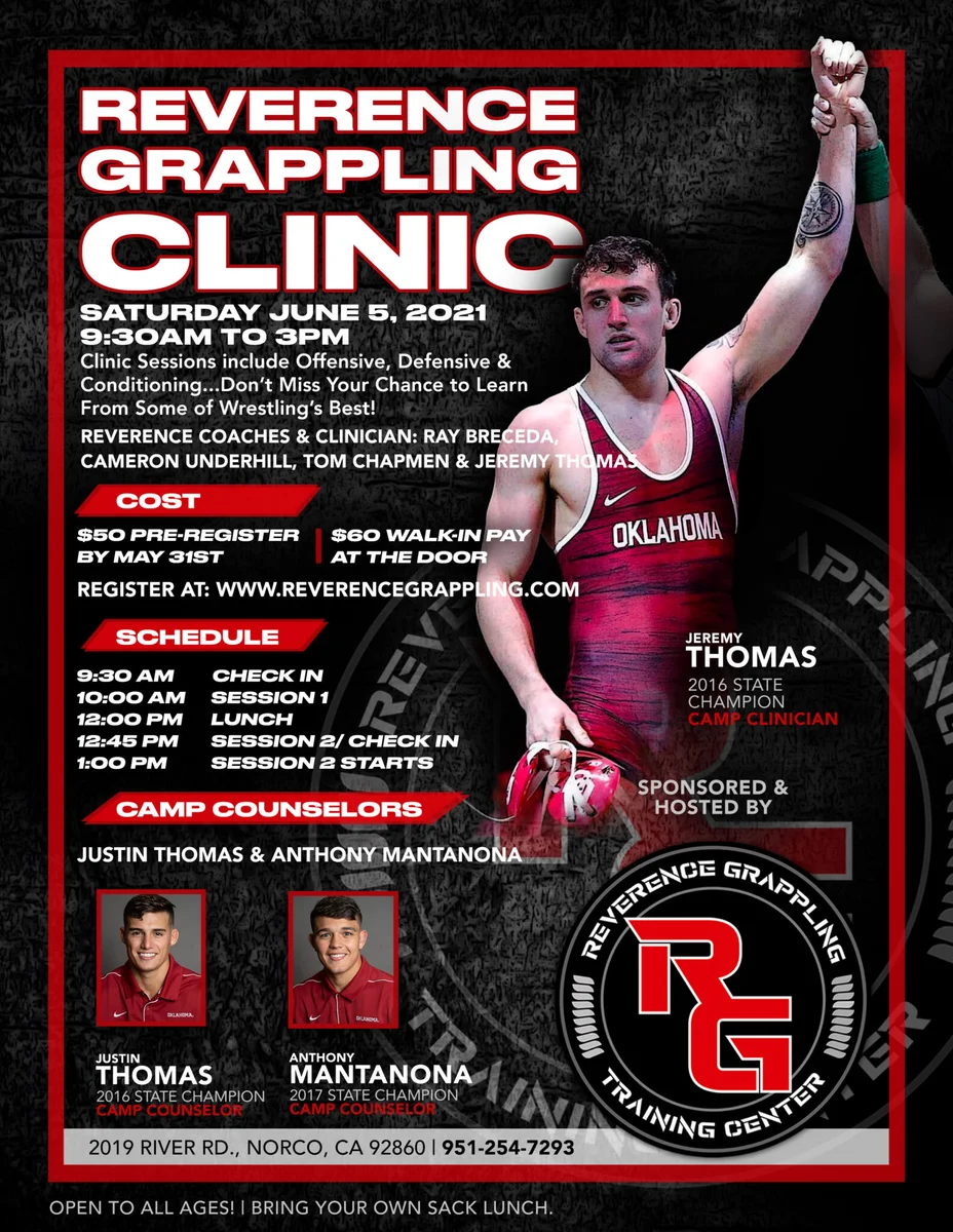 Reverence Grappling Training Center facility image