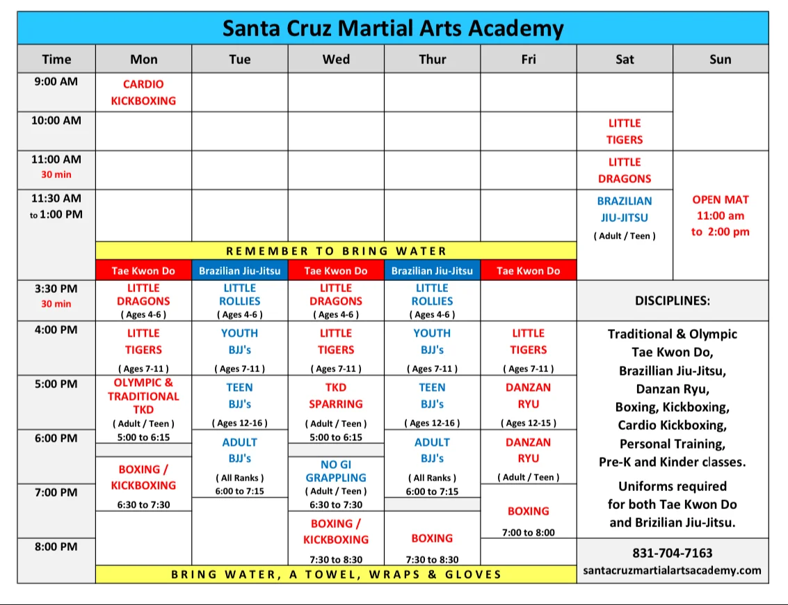 Santa Cruz Martial Arts Academy facility image