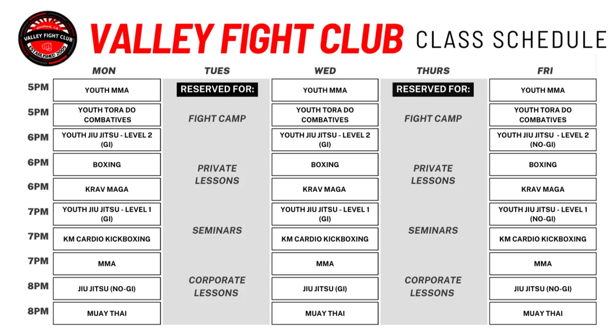 Valley Fight Club facility image