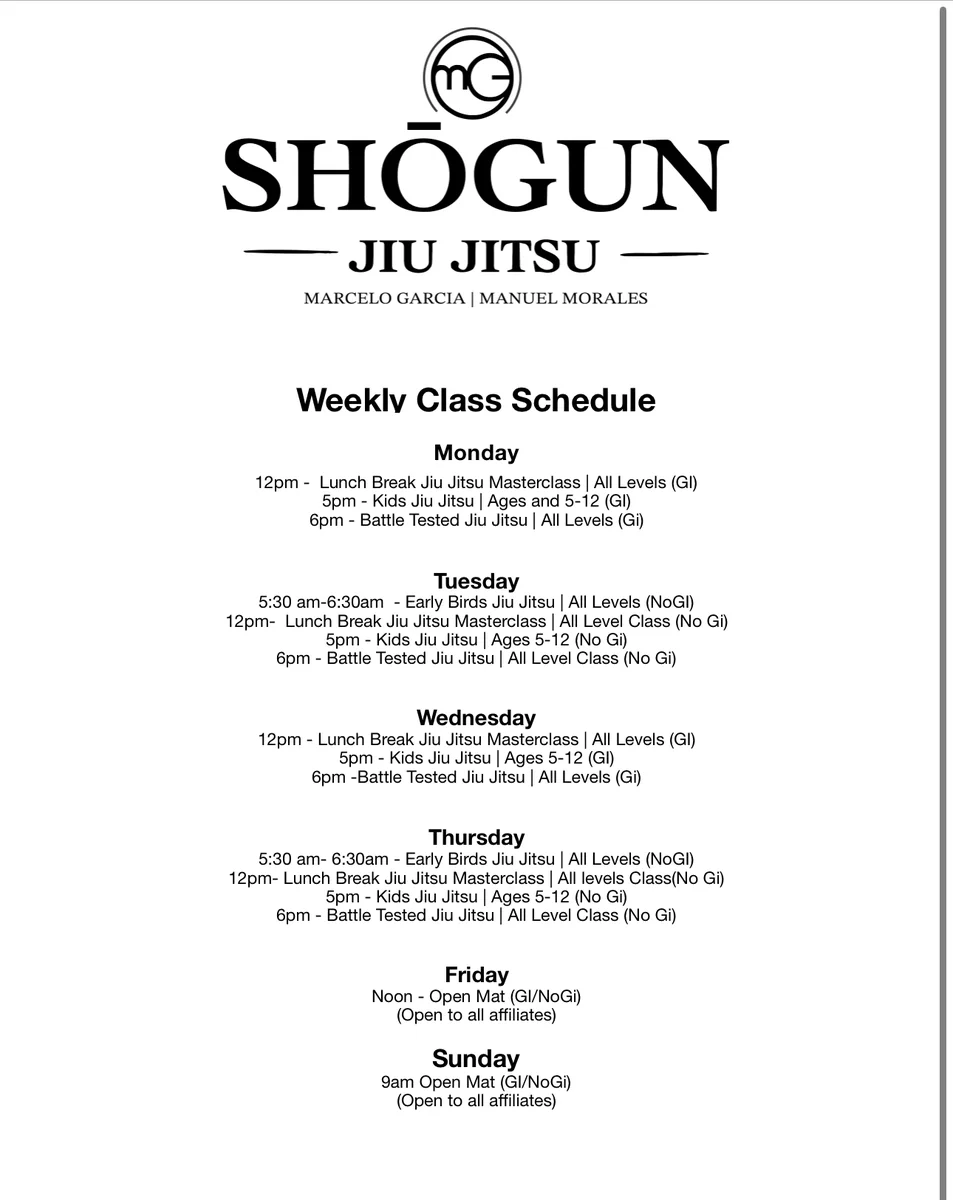 SHŌGUN JIU JITSU ACADEMY facility image