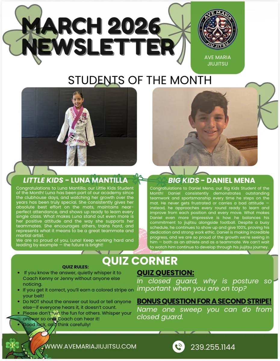 Ave Maria JiuJitsu Training Center facility image
