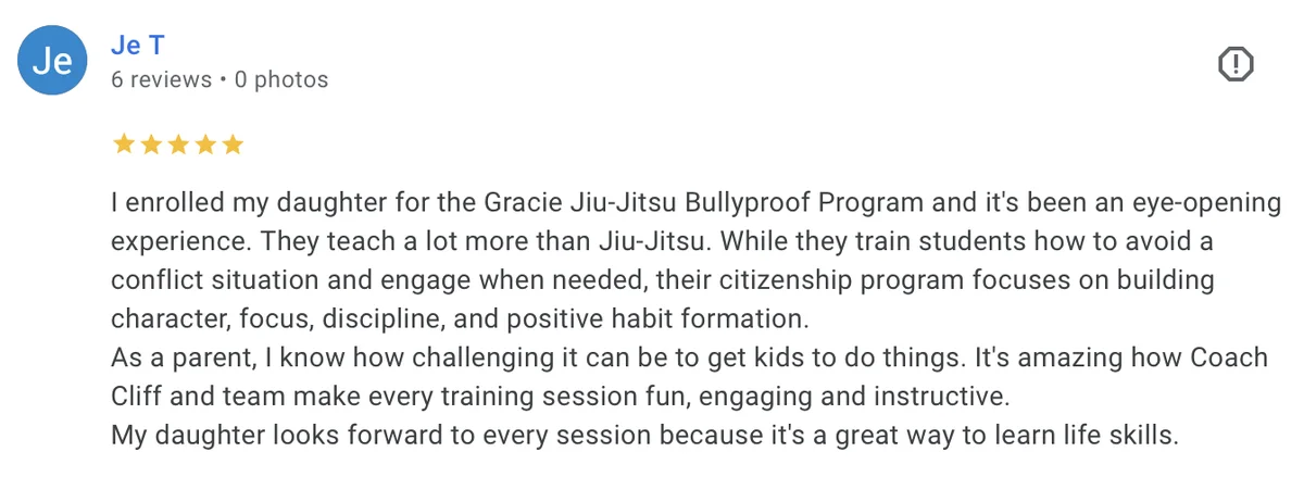 Gracie Jiu-Jitsu Jacksonville facility image