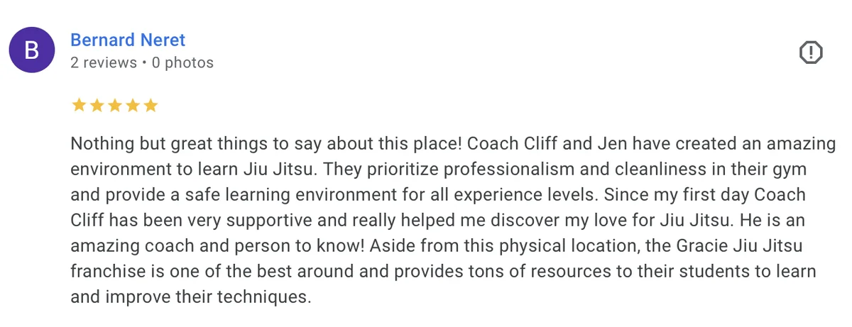 Gracie Jiu-Jitsu Jacksonville facility image