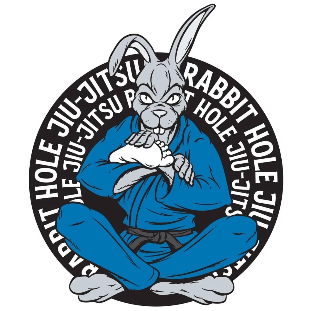 Rabbit Hole Jiu Jitsu academy logo