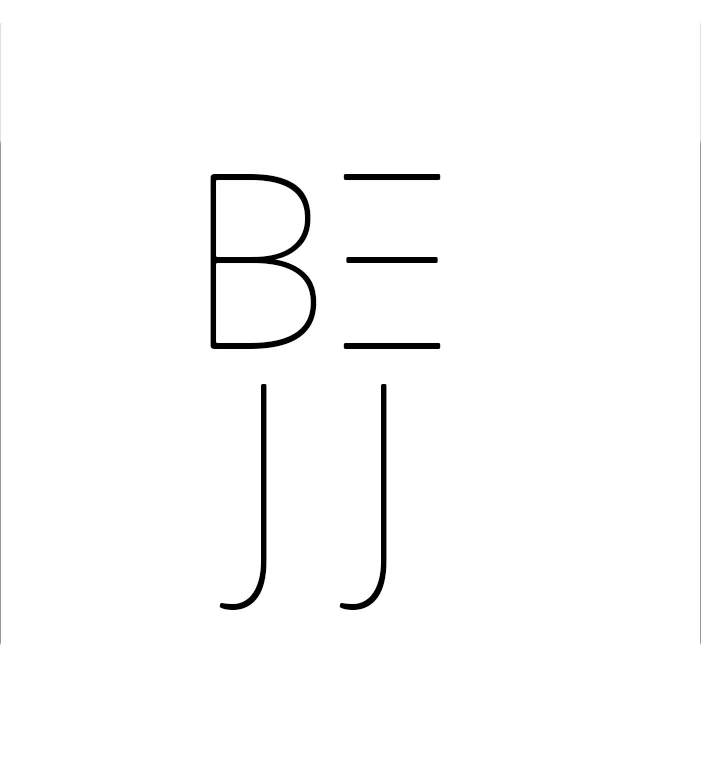 Be Jiu Jitsu academy logo