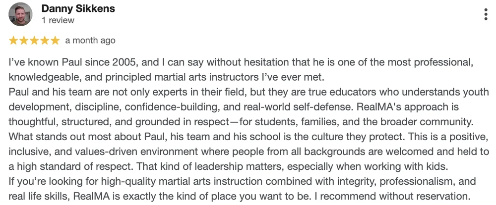 REAL Martial Arts facility image