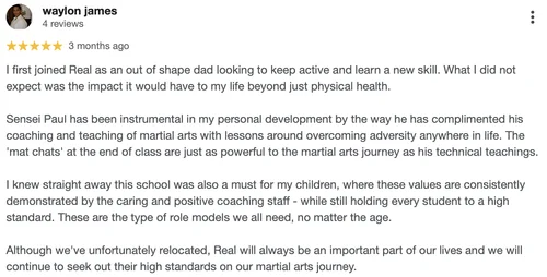 REAL Martial Arts facility image