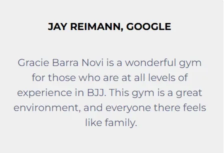 Gracie Barra Novi Brazilian Jiu-Jitsu facility image