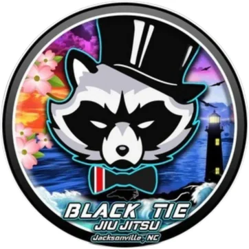 Black Tie Brazilian Jiu Jitsu North Carolina academy logo