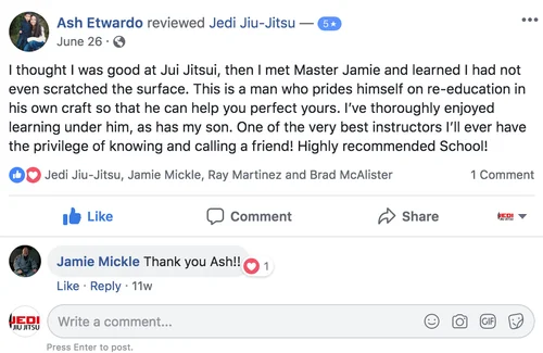 Jedi Jiu-Jitsu academy logo