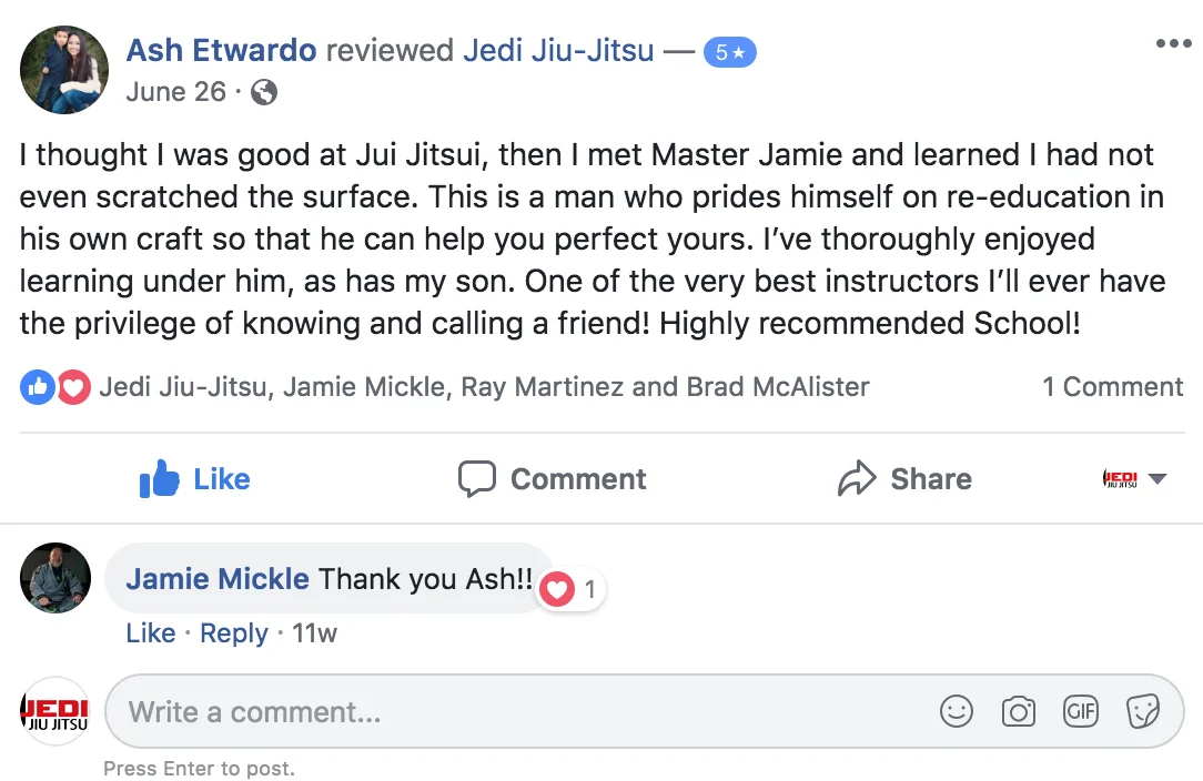 Jedi Jiu-Jitsu facility image