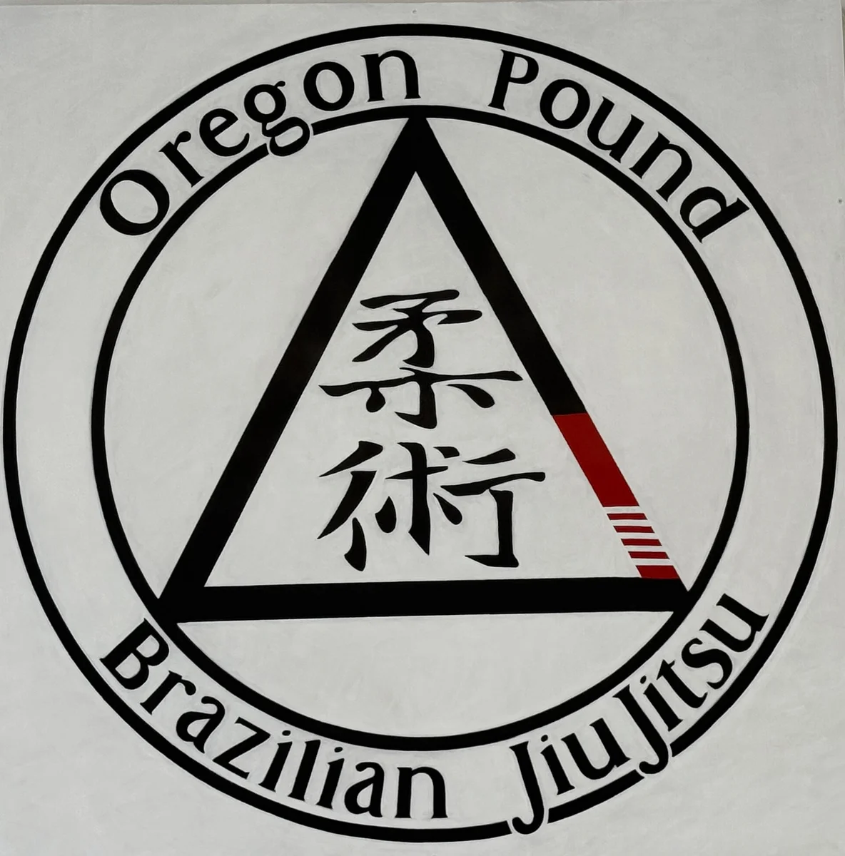 Oregon Pound Brazilian Jiu Jitsu academy logo
