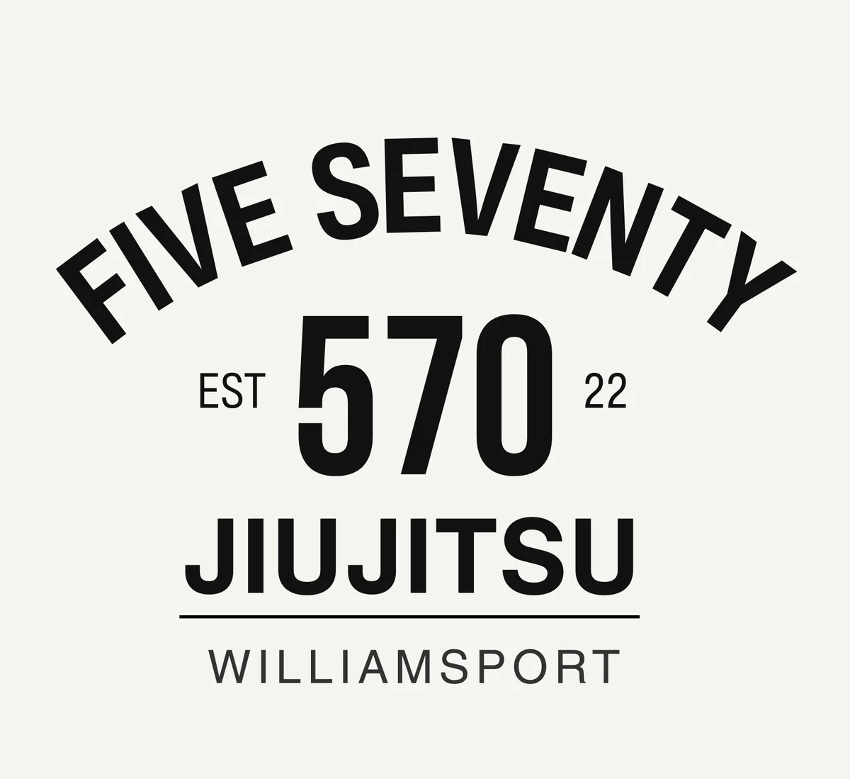 FIVE SEVENTY JIU JITSU academy logo