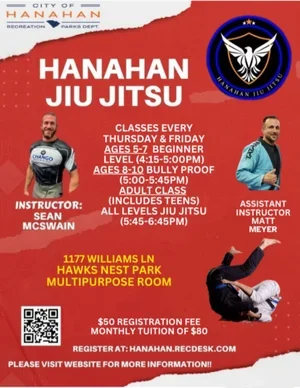 Hanahan Jiu Jitsu facility image