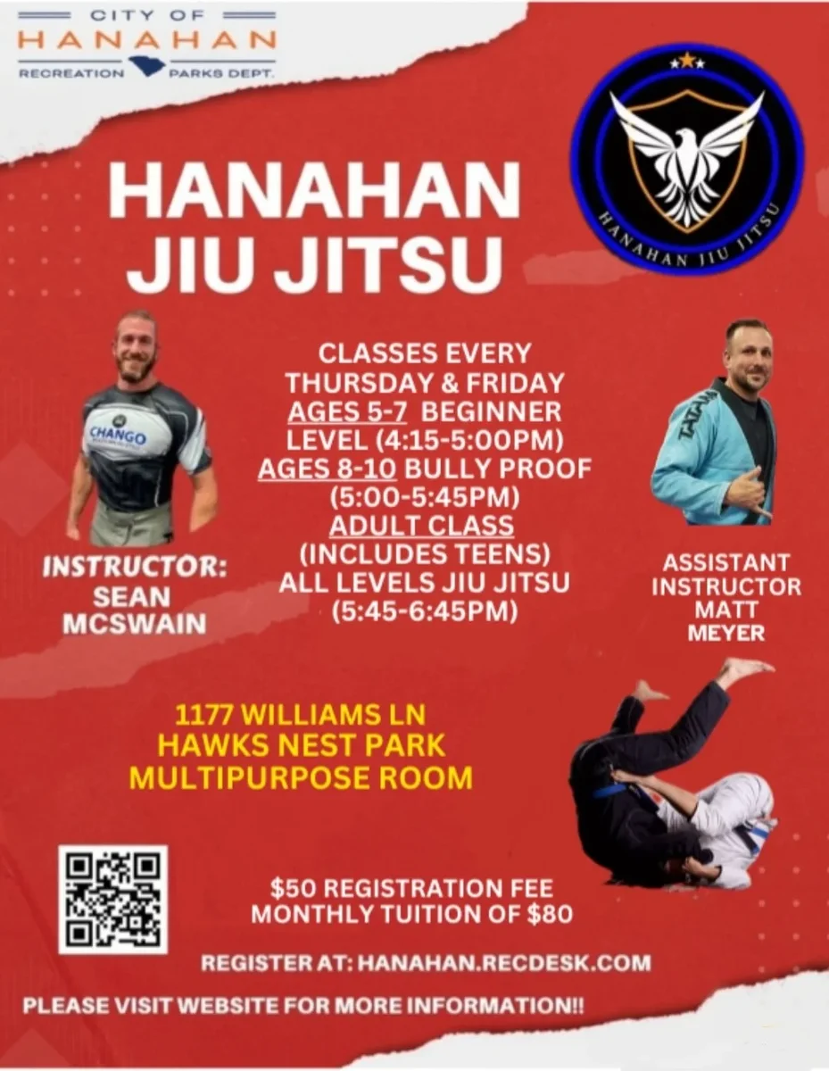 Hanahan Jiu Jitsu facility image