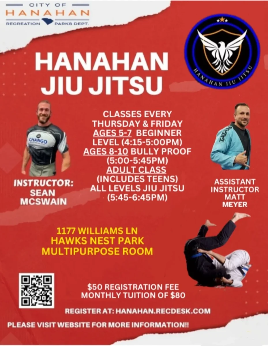 Hanahan Jiu Jitsu facility image