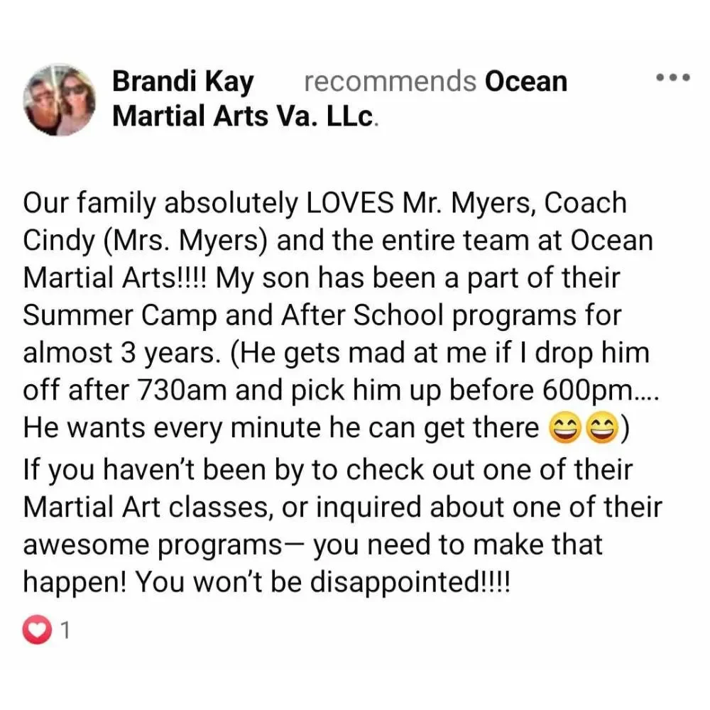 Ocean Martial Arts facility image