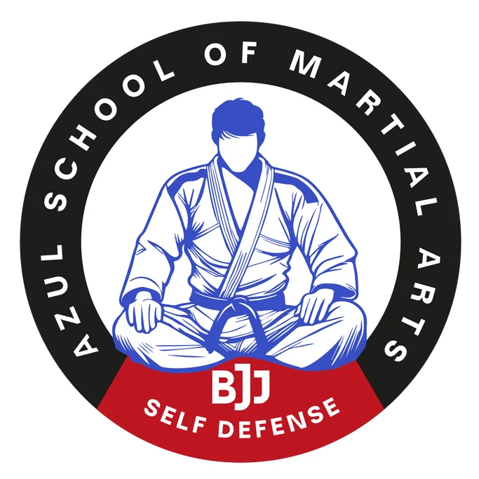 Azul School of Martial Arts academy logo