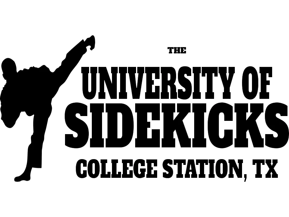 College Station Karate (Family Martial Arts) - The University of Sidekicks Studio academy logo