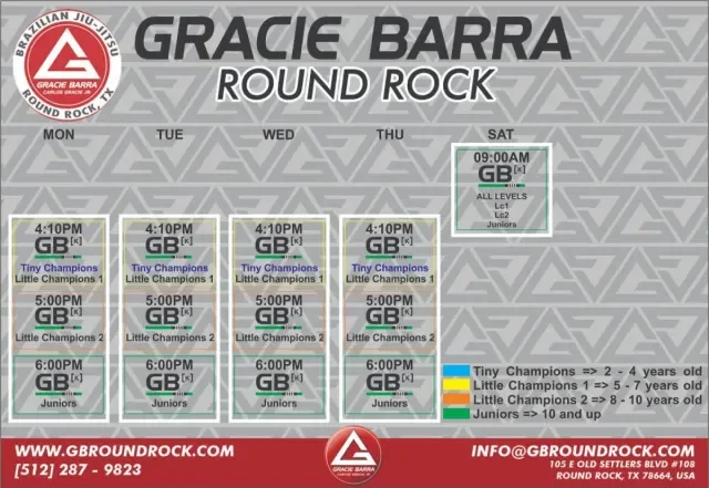 Gracie Barra Round Rock (Gym) facility image