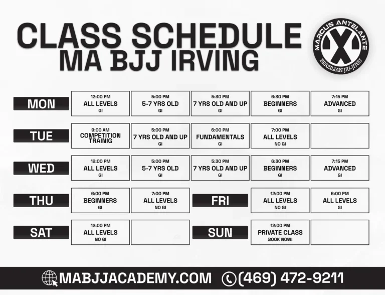 MA BJJ Irving facility image