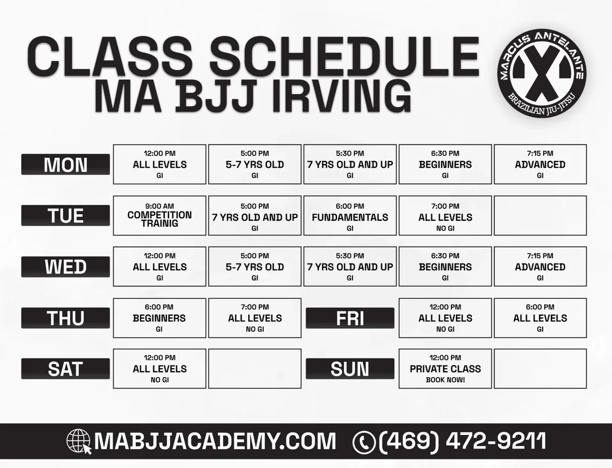 MA BJJ Irving facility image