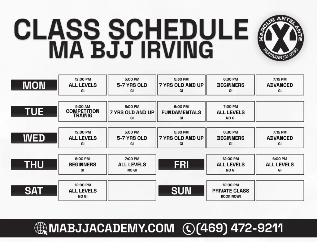 MA BJJ Irving facility image