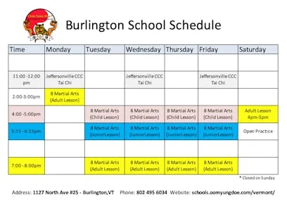 Oom Yung Doe - 8 Martial Arts - Burlington, VT facility image