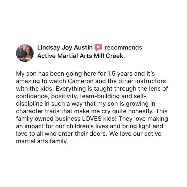 Active Mill Creek (Mill Creek Martial Arts / The BEST Martial Arts School in Mill Creek) facility image
