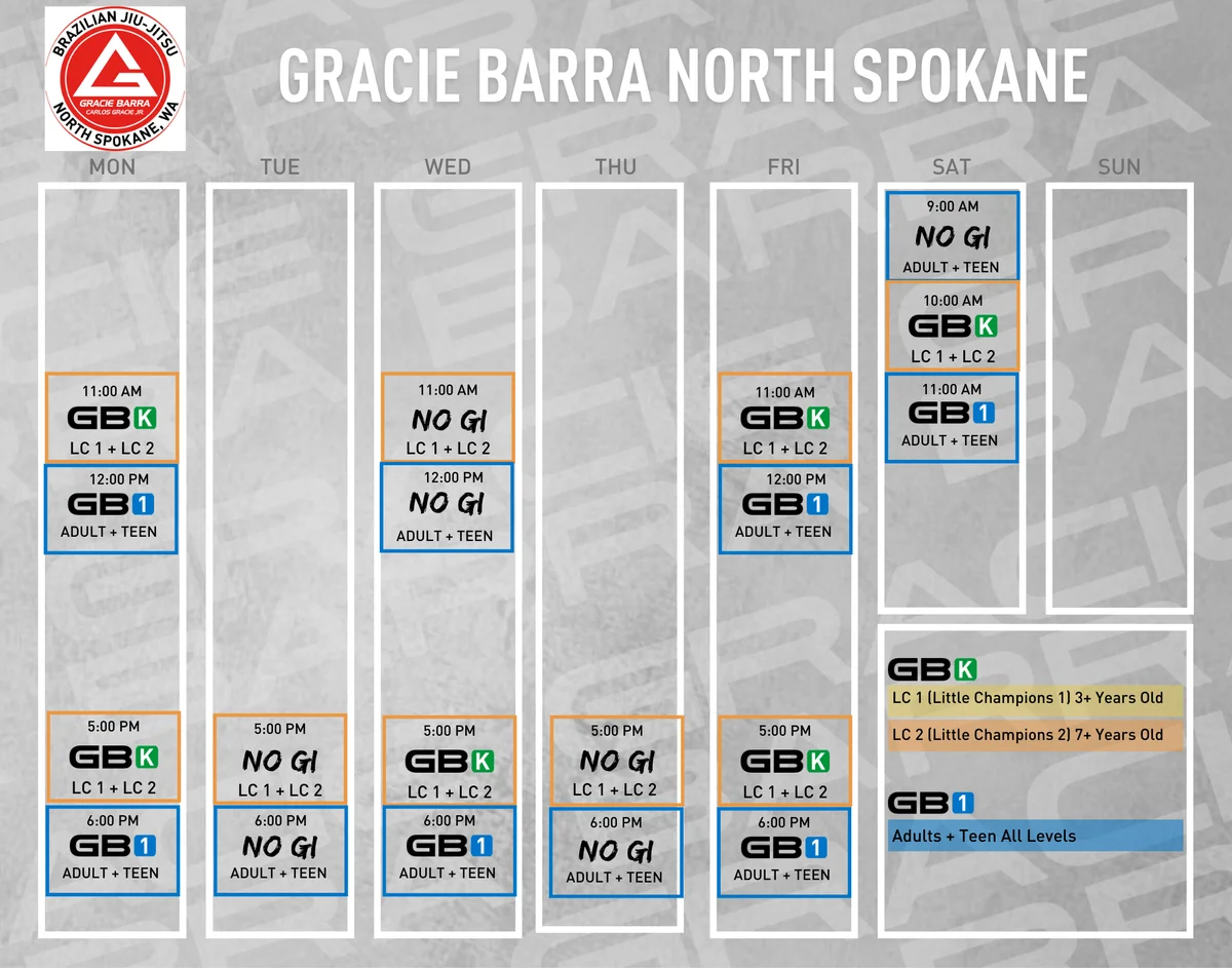 Gracie Barra North Spokane facility image